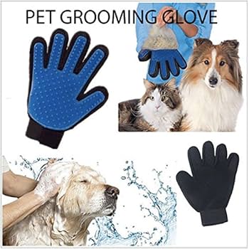 Pet Electrostatic Hair Removal Gloves Dog Cat Hair Removal Brush Gloves Hair Adhesive Gloves Carpet Clothing Hair Cleaning Brush