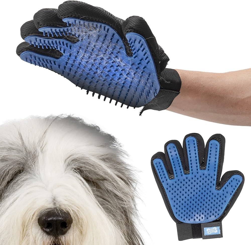 Pet Electrostatic Hair Removal Gloves Dog Cat Hair Removal Brush Gloves Hair Adhesive Gloves Carpet Clothing Hair Cleaning Brush